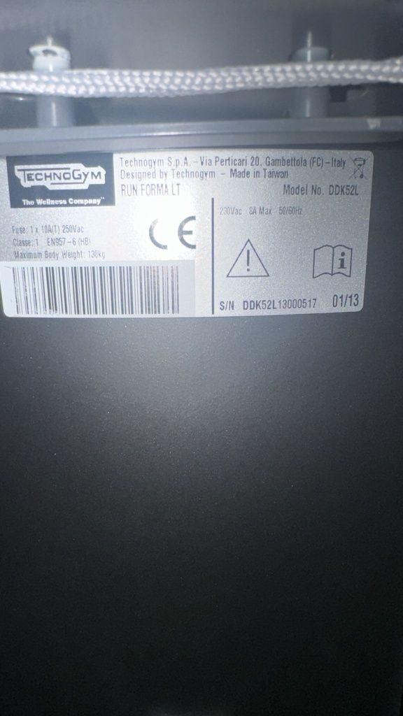 Tapete technogym