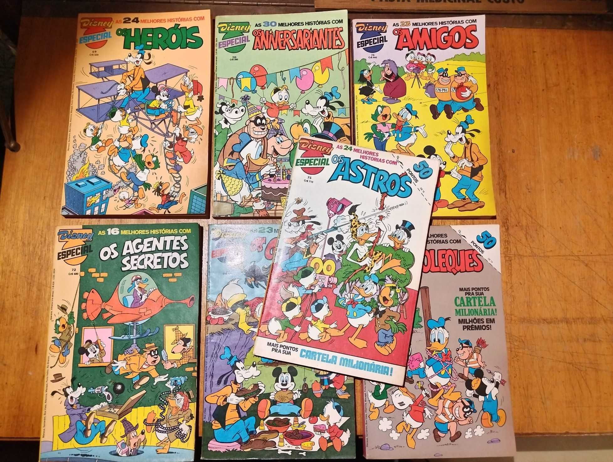 Disney Especial e Almanaque Patinhas (edições anos 80)