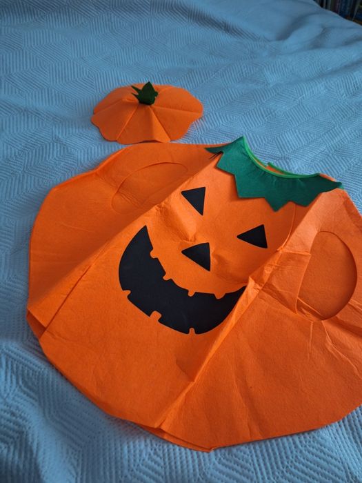 Strój dyni hallowen czapka + strój