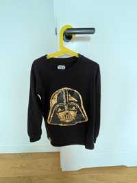 T-shirt chłopięcy, czarny, Star Wars - Vader - roz.134