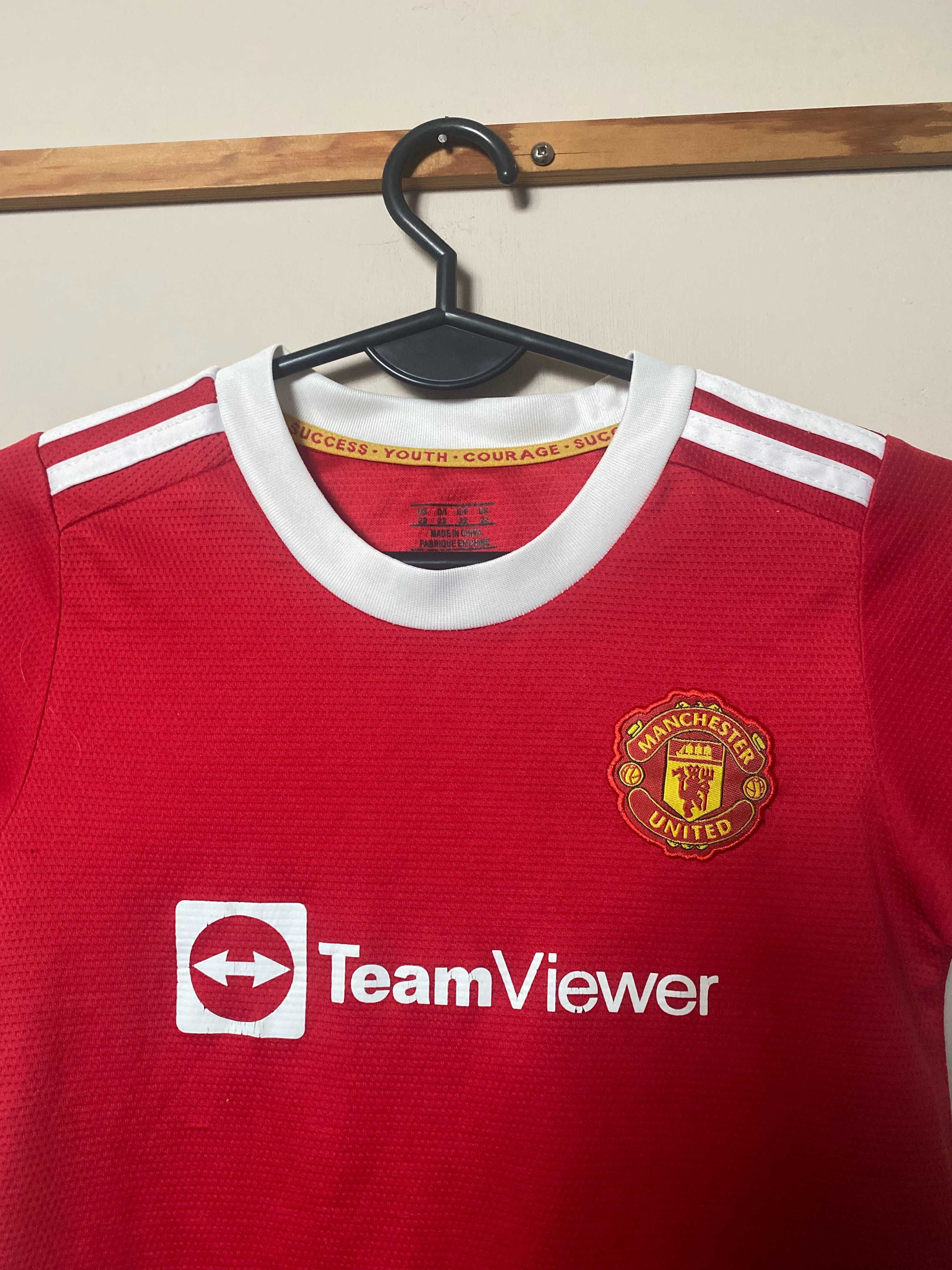 MANCHESTER UNITED FC - nr 7 RONALDO 2021 - 2022 - dziecięcy - UNIKAT