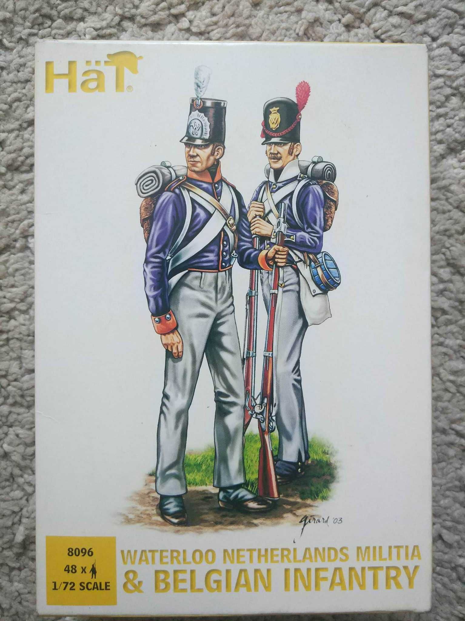 Hat 8096 Waterloo Netherlands Militia and Belgian Infantry