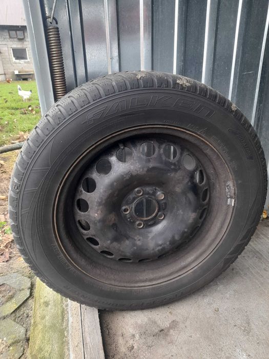 Koła 17 na felgach stalowych ,opony zimowe