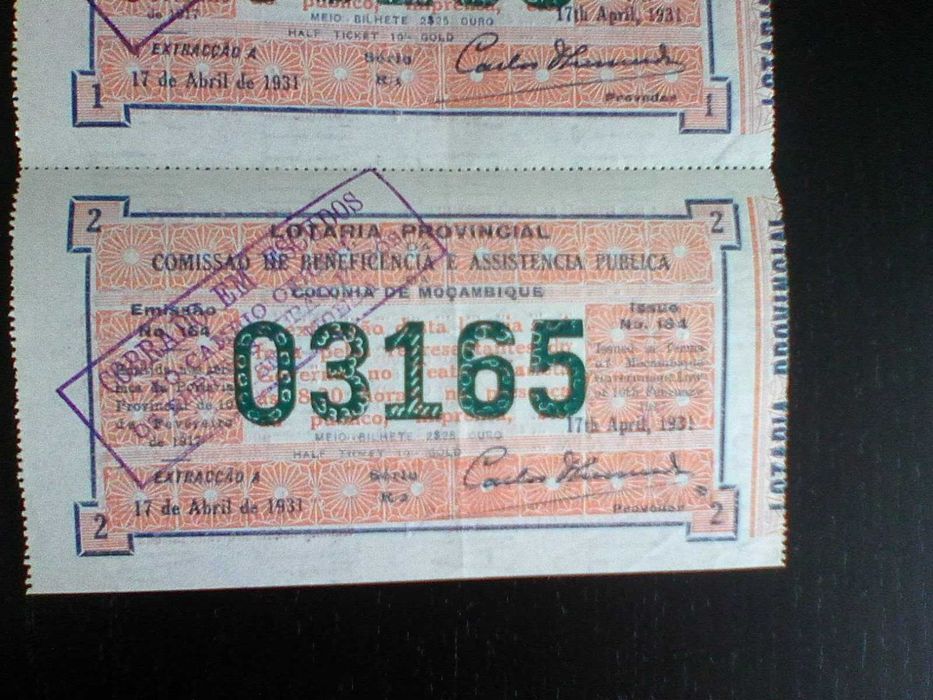 Lotaria provincial de Moçambique