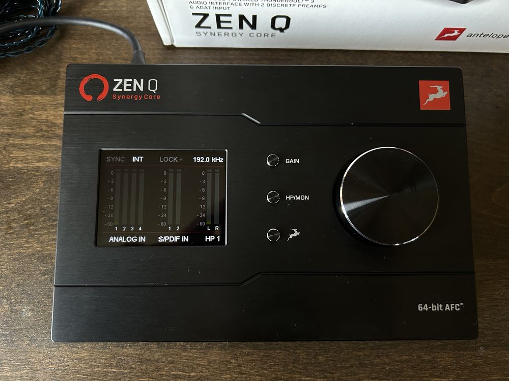 Interfejs Antelope Audio Zen Q Synergy Core Thunderbolt 90+plugins