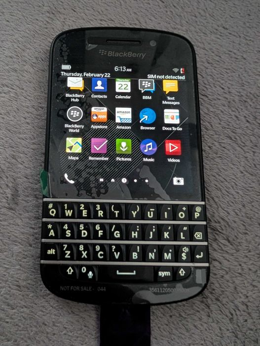 Новый Blackberry Q10 Proto Прототип Мобильный Телефон Раритет Винтах