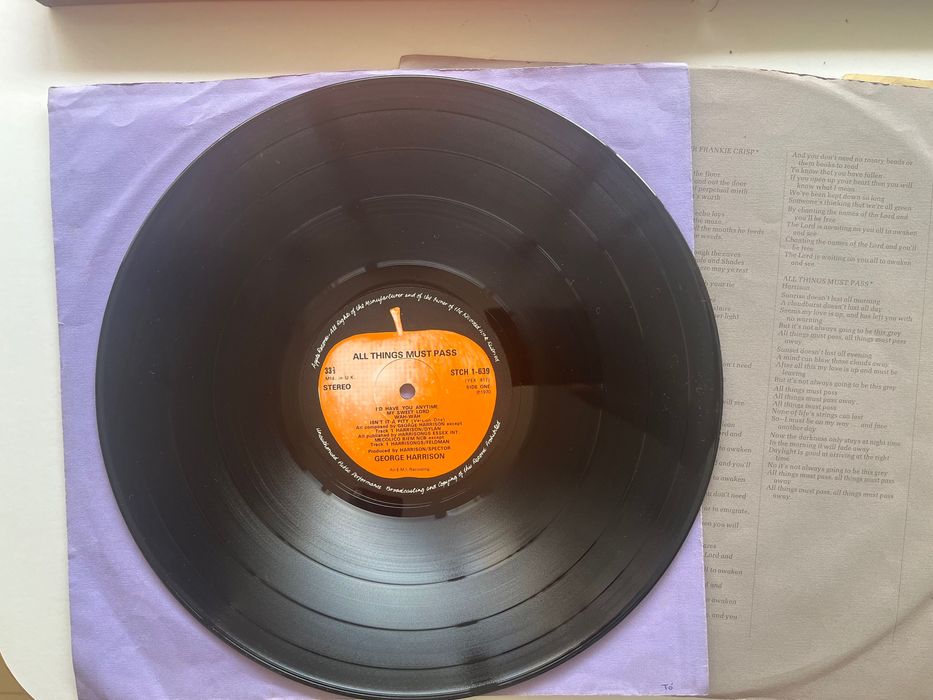 Discos de vinil George Harrison