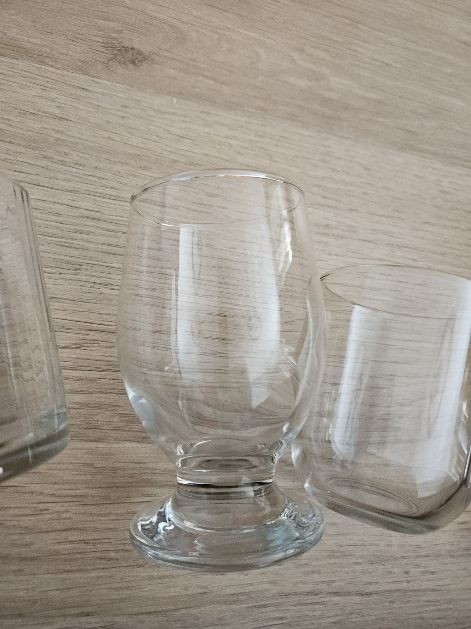 Szklanka szklanki zestaw przezroczyste bezbarwne 5 sztuk