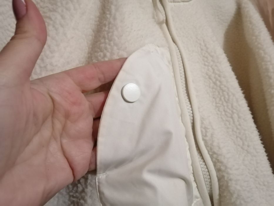 Жіноча куртка тедді біжева оверсайз Primark Cares