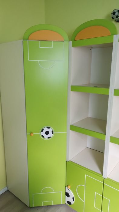 Zestaw mebli dla chłopca Baggi piłka nożna