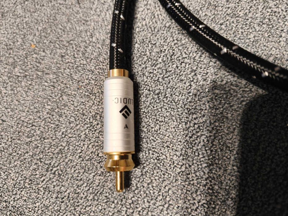 Kabel Ludic Audio Orpheus coaxial 0,75 metra jak nowy.