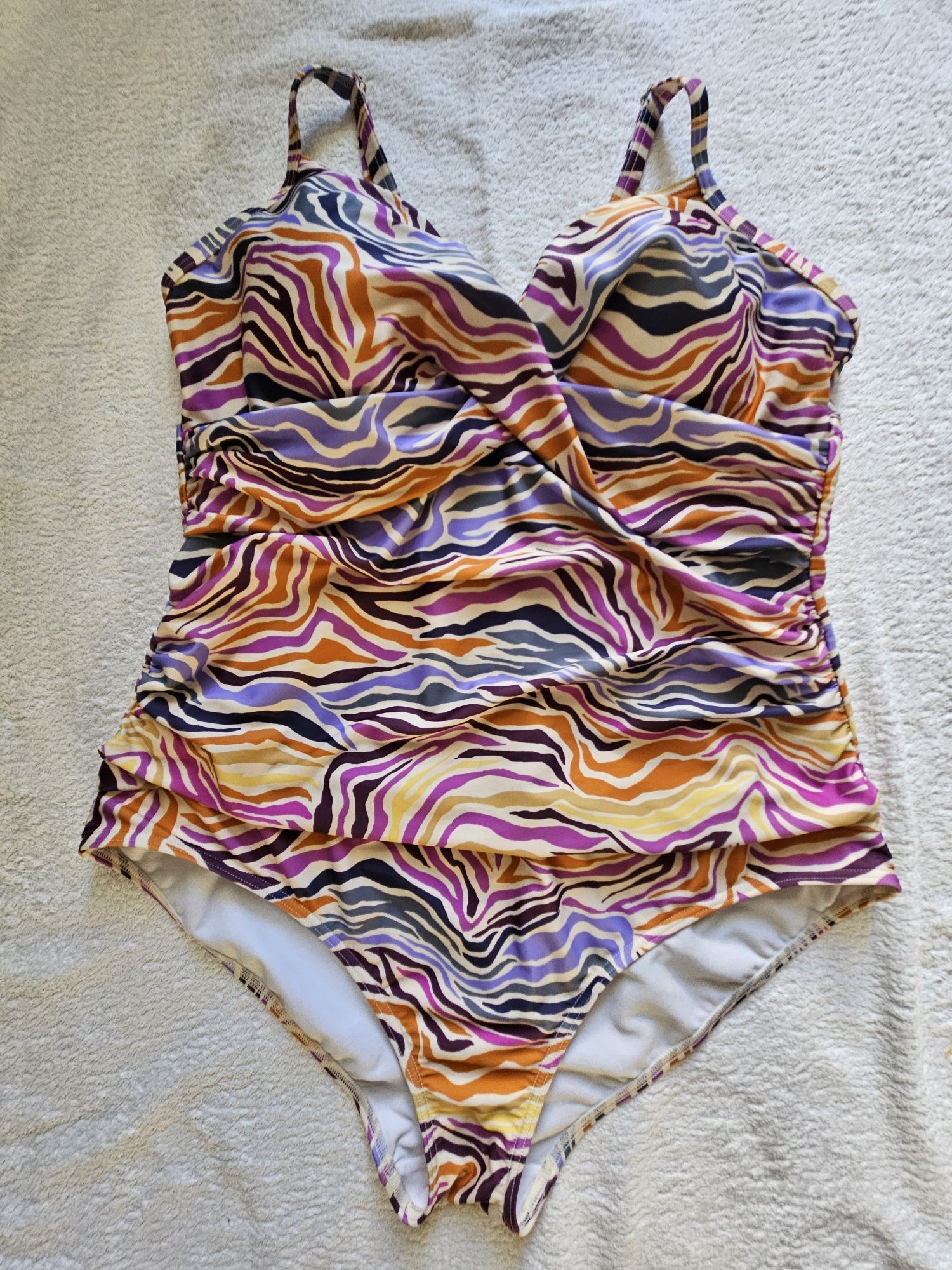 Strój kąpielowy jednoczęściowy zebra, rozm 44