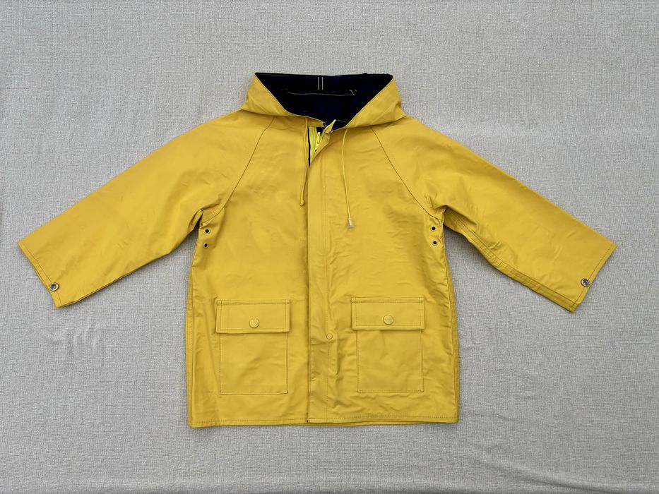 Dwustronna kurtka przeciwdeszczowa r.110/116