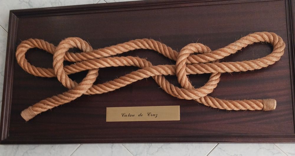 Quadro de nó de marinheiro/ antigo