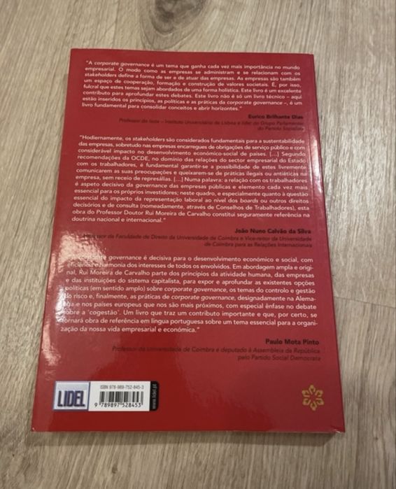 Livro Deveres da Corporate Governance