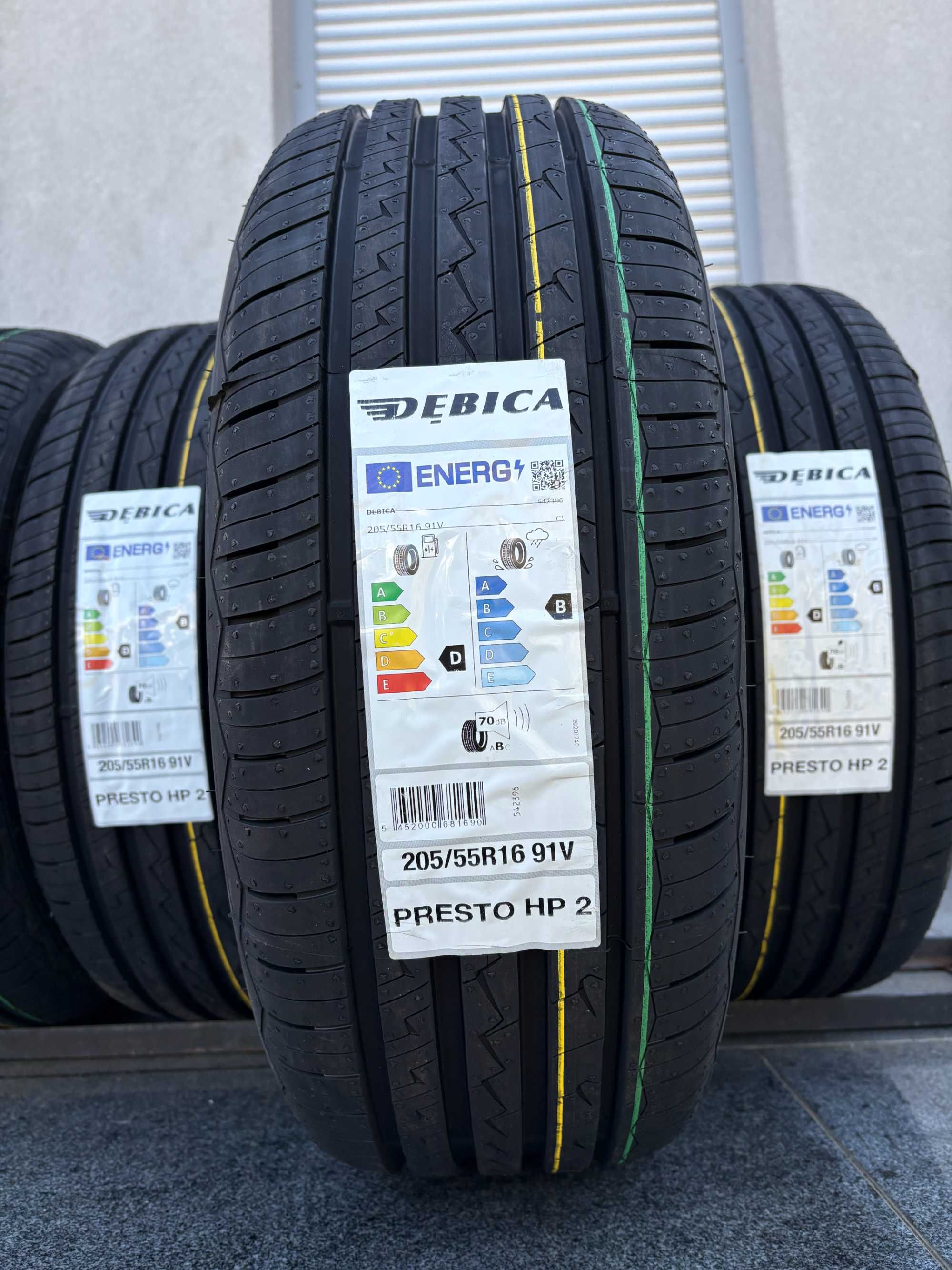 x4 letnie 205/55R16 Dębica PrestoHP2 91V prod. 2025r PROSTO Z FABRYKI