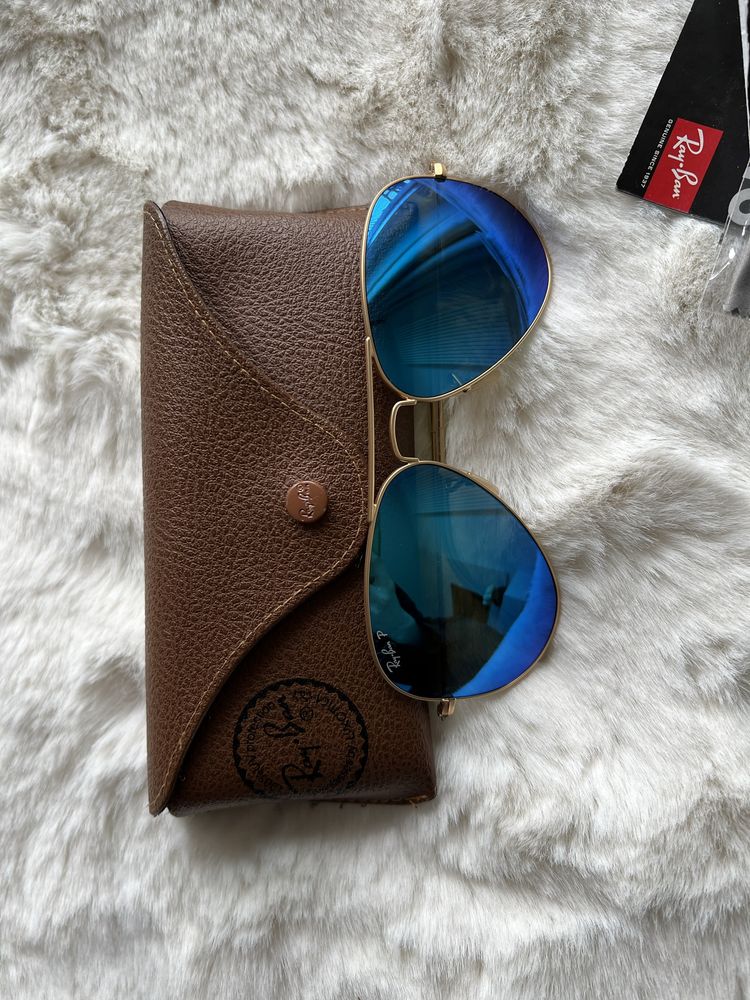 Okulary przeciwsłoneczne RayBan Aviator, Ray-Ban polaryzacja