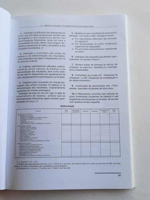 Plano Oficial de Contabilidade