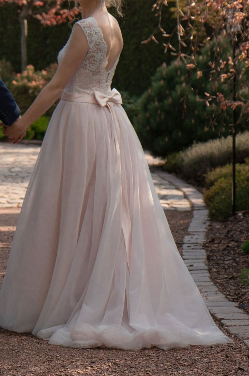 Suknia ślubna Diana Pink