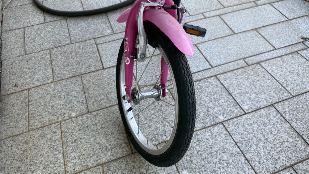 Bicicleta Menina roda 16 c/cesto