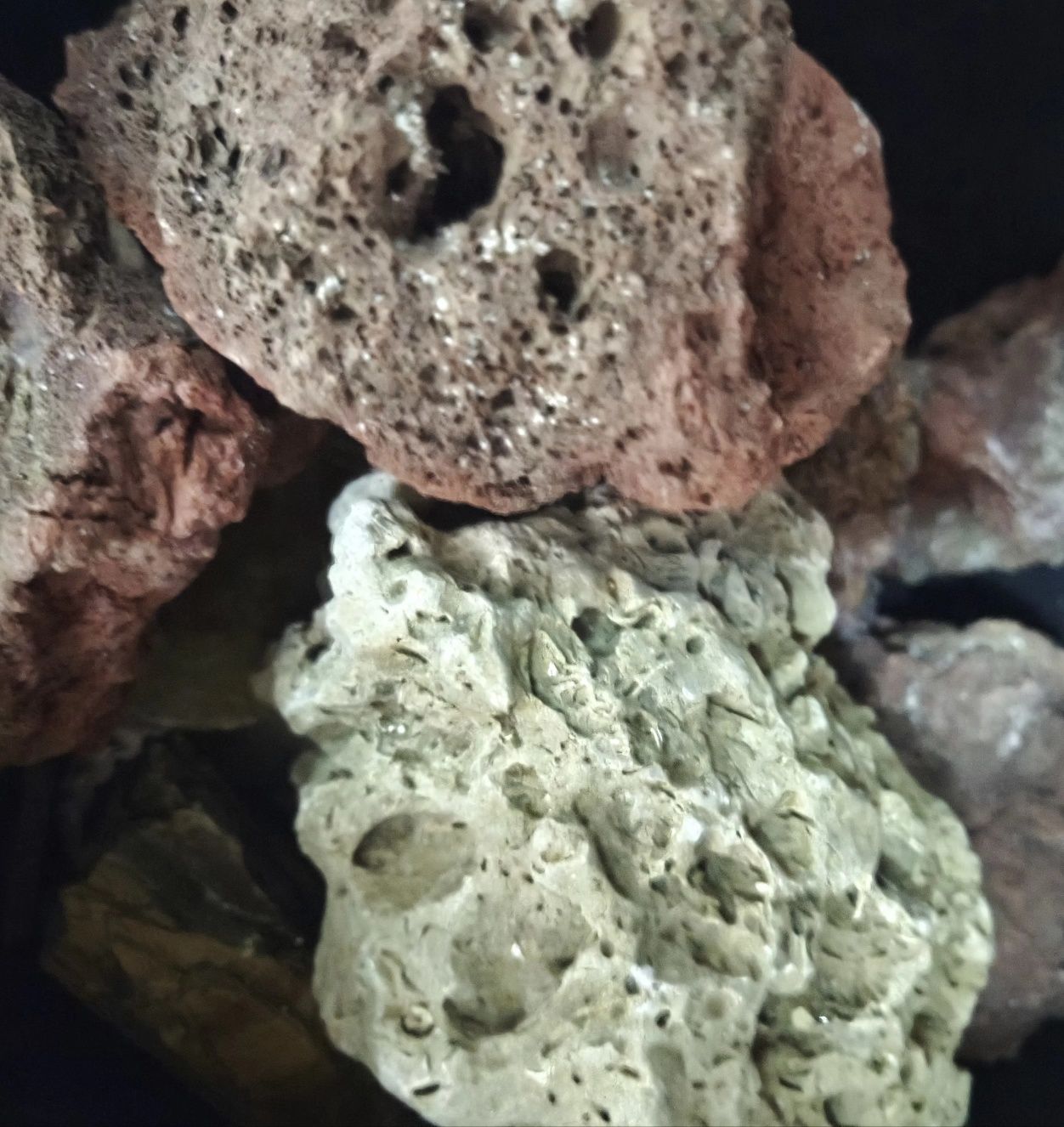 Pedras para aquário