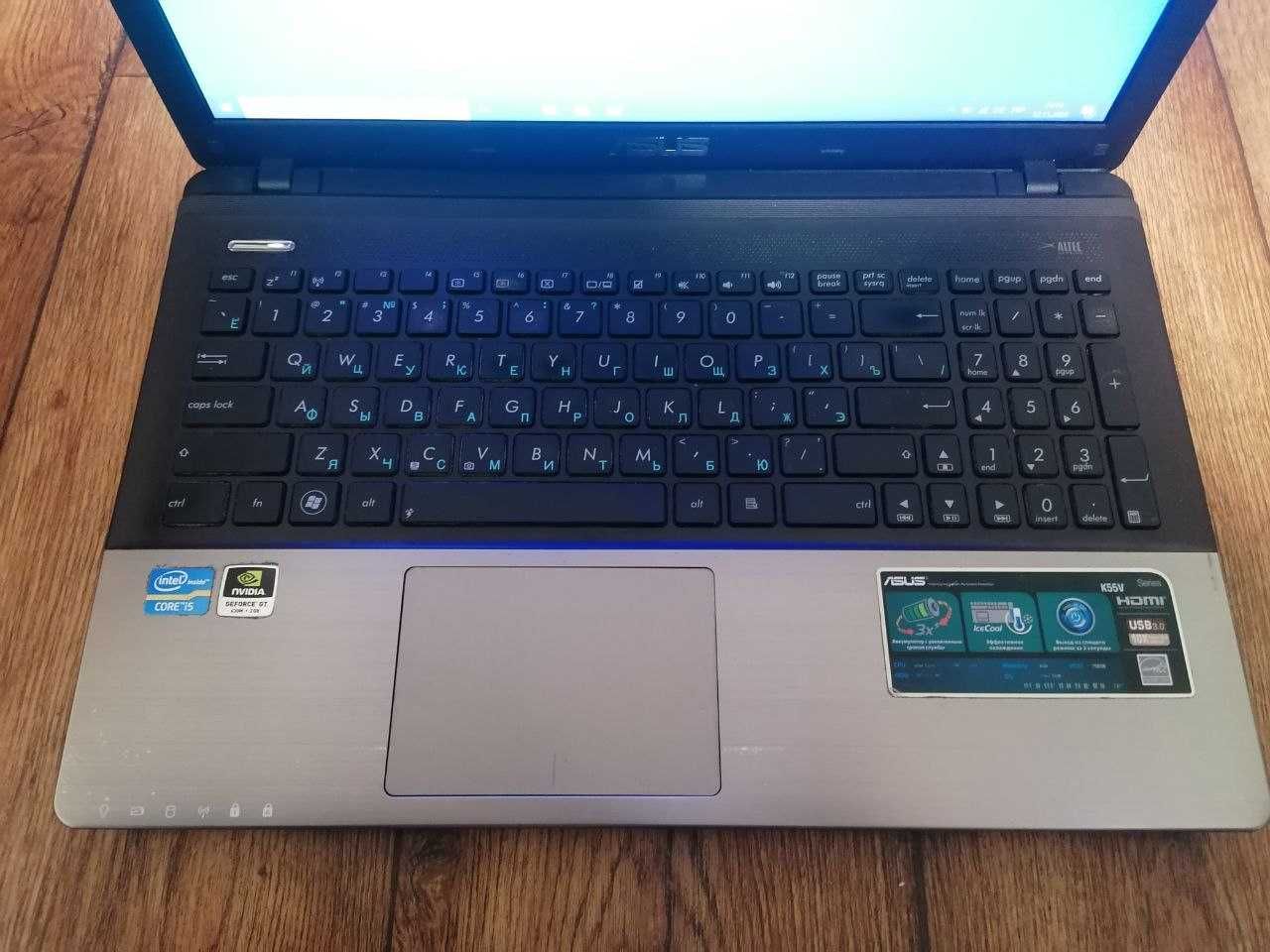 Ноутбук Asus K55VM Core i5/Ram6ГБ/HDD750ГБ/NVIDIA GeForce GT630M, 2ГБ