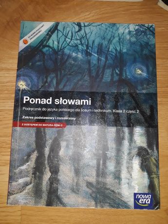 Podręcznik do języka polskiego Ponad słowami