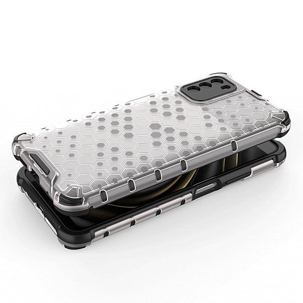 Honeycomb etui pancerny pokrowiec z żelową ramką Xiaomi Poco M3 przezr