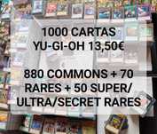 YU-GI-OH- 1000 Cartas Sortidas *ORIGINAIS*
