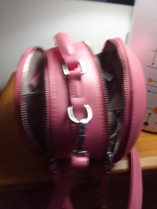 Сумка -клач  розовая  женская.