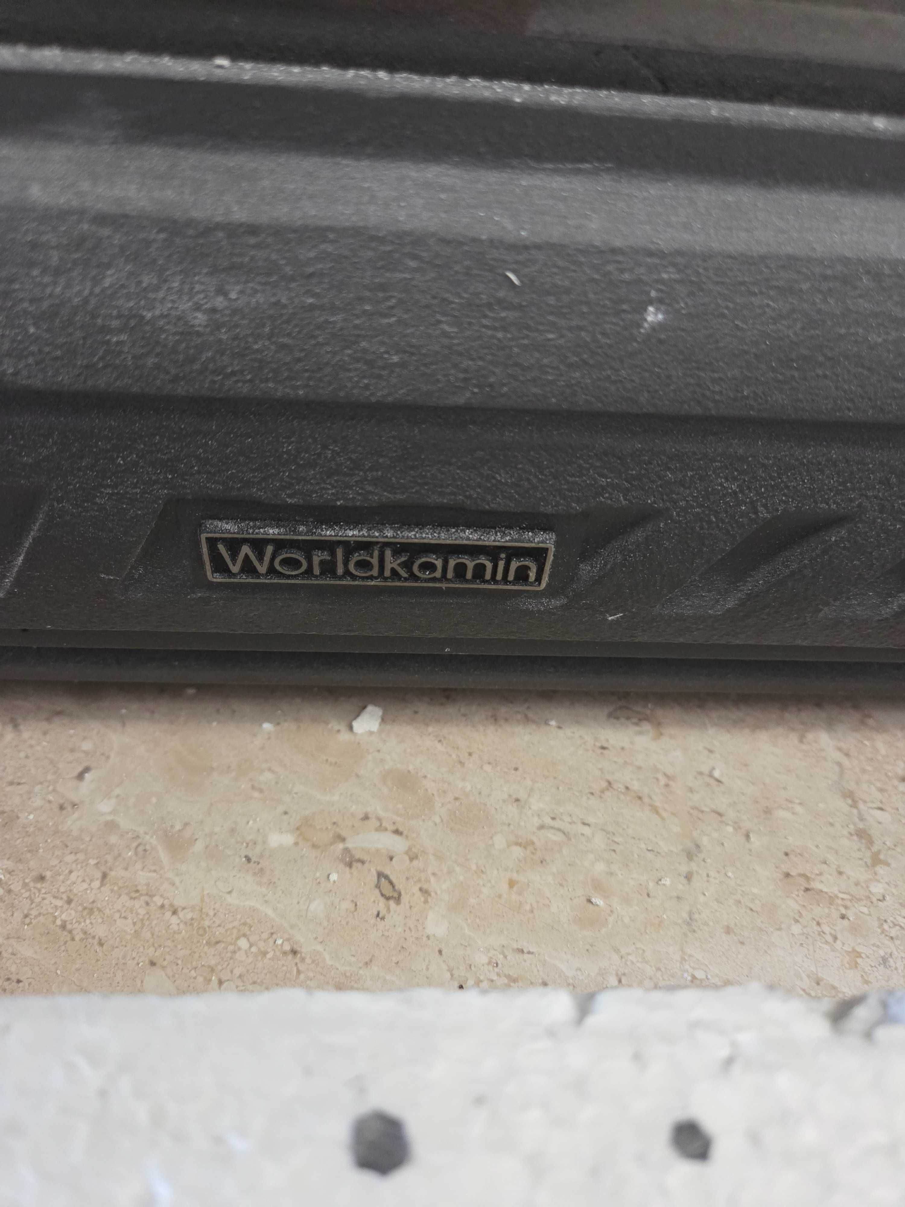 Kominek ,wkład Warldkamin do kominka,zabudowa marmurowa