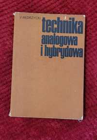 Książka "Technika analogowa i hybrydowa" J. Mędrzycki