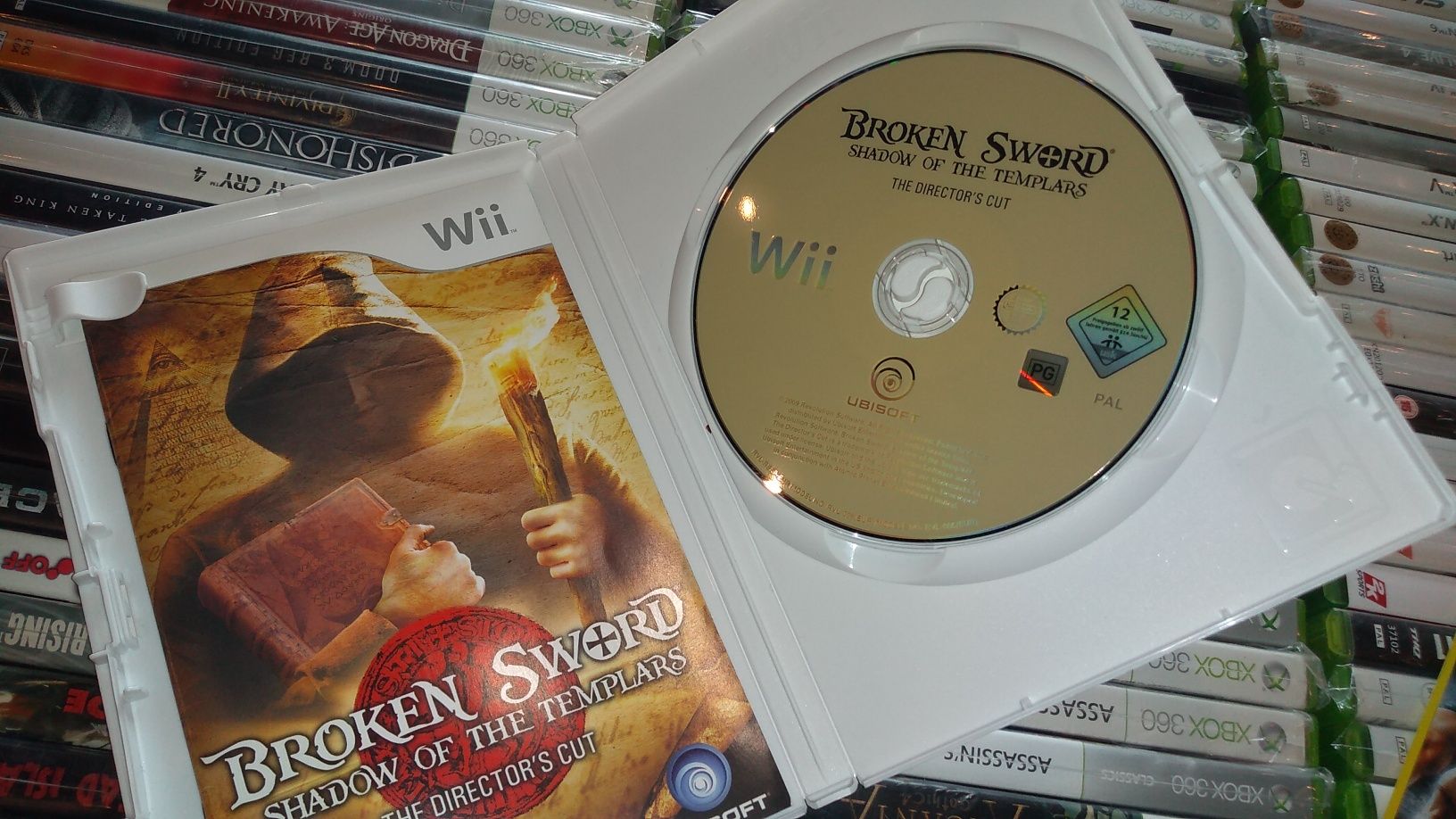 Broken Sword Shadow of the Templars Nintendo Wii możliwość zamiany