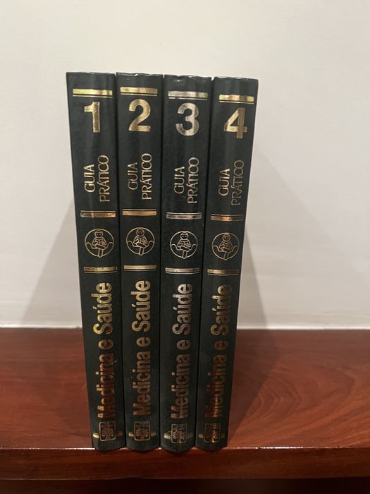 Conjunto livros Medicina e Saúde