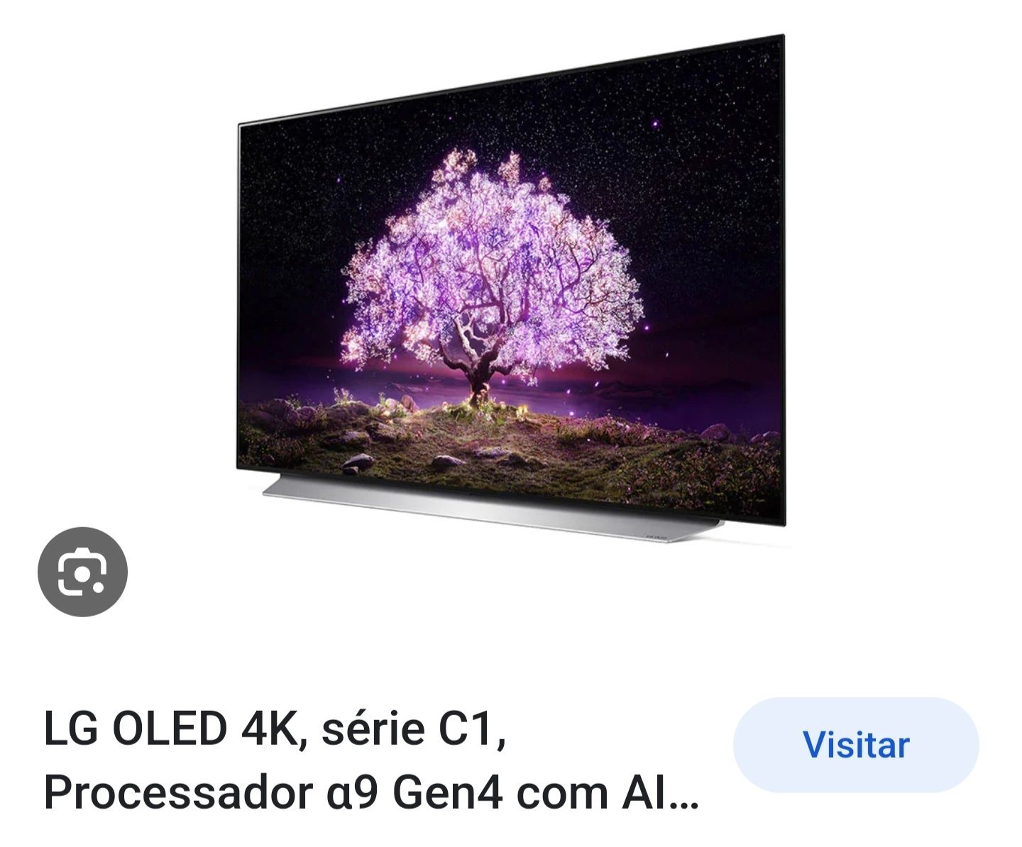 Smart tv Lg Oled C1 4k 120hz de 55"