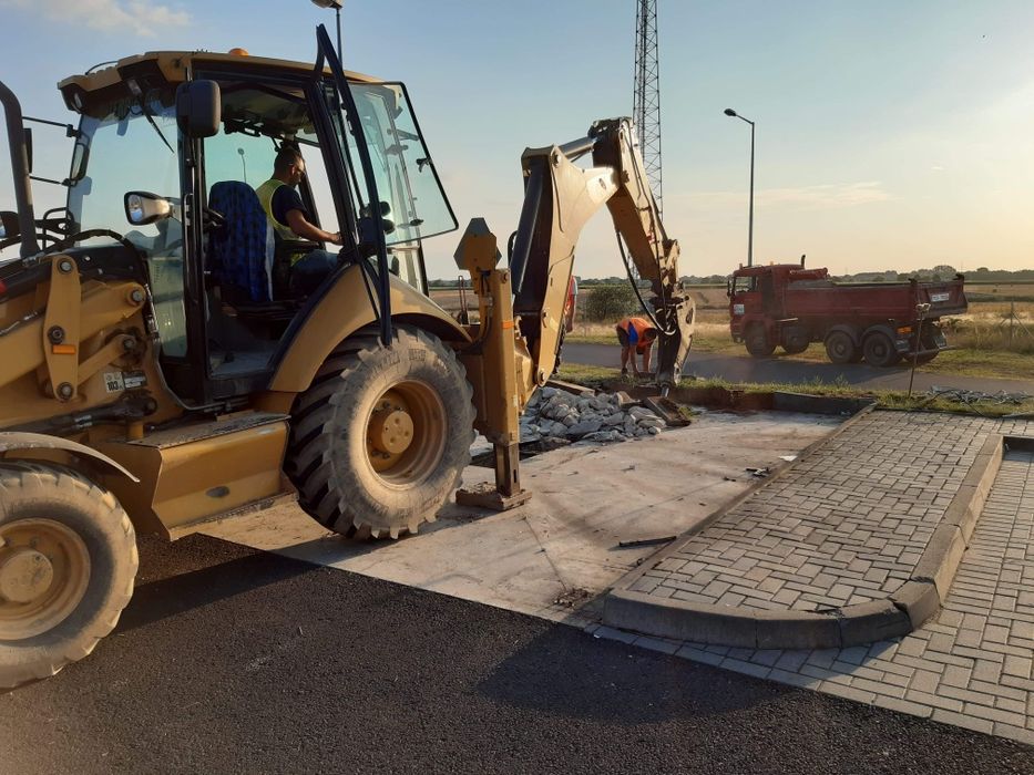 Prace ziemne, Wywrotka, Ładowarka, Koparko-Ładowarka,  mini koparka