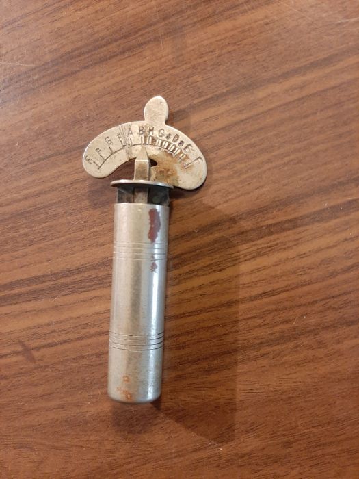 Apito Navio/Diapasão de Sopro Séc XX