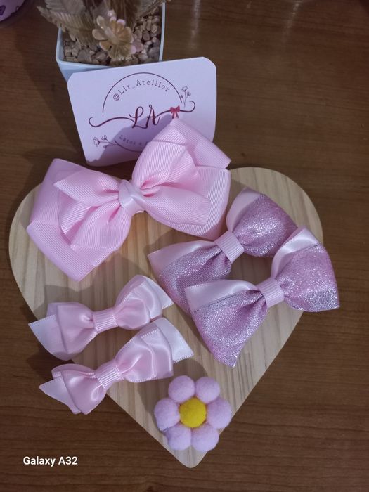 Laços de cabelo (cada kit)