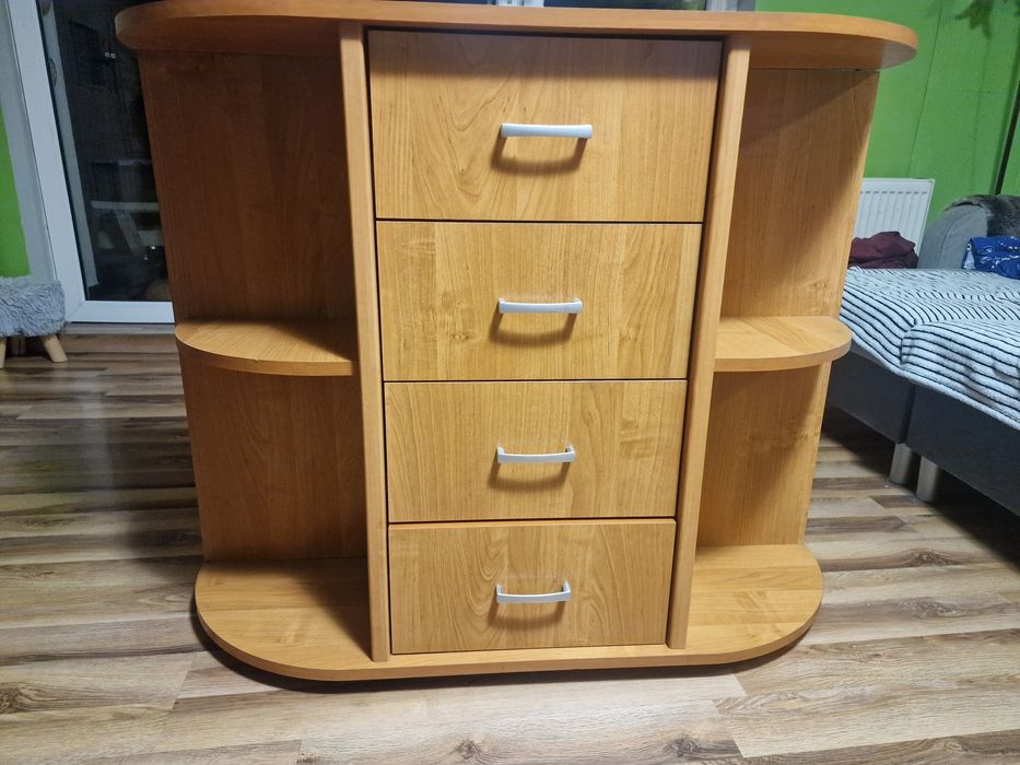 Komoda jasny dąb, 110 szeroka.