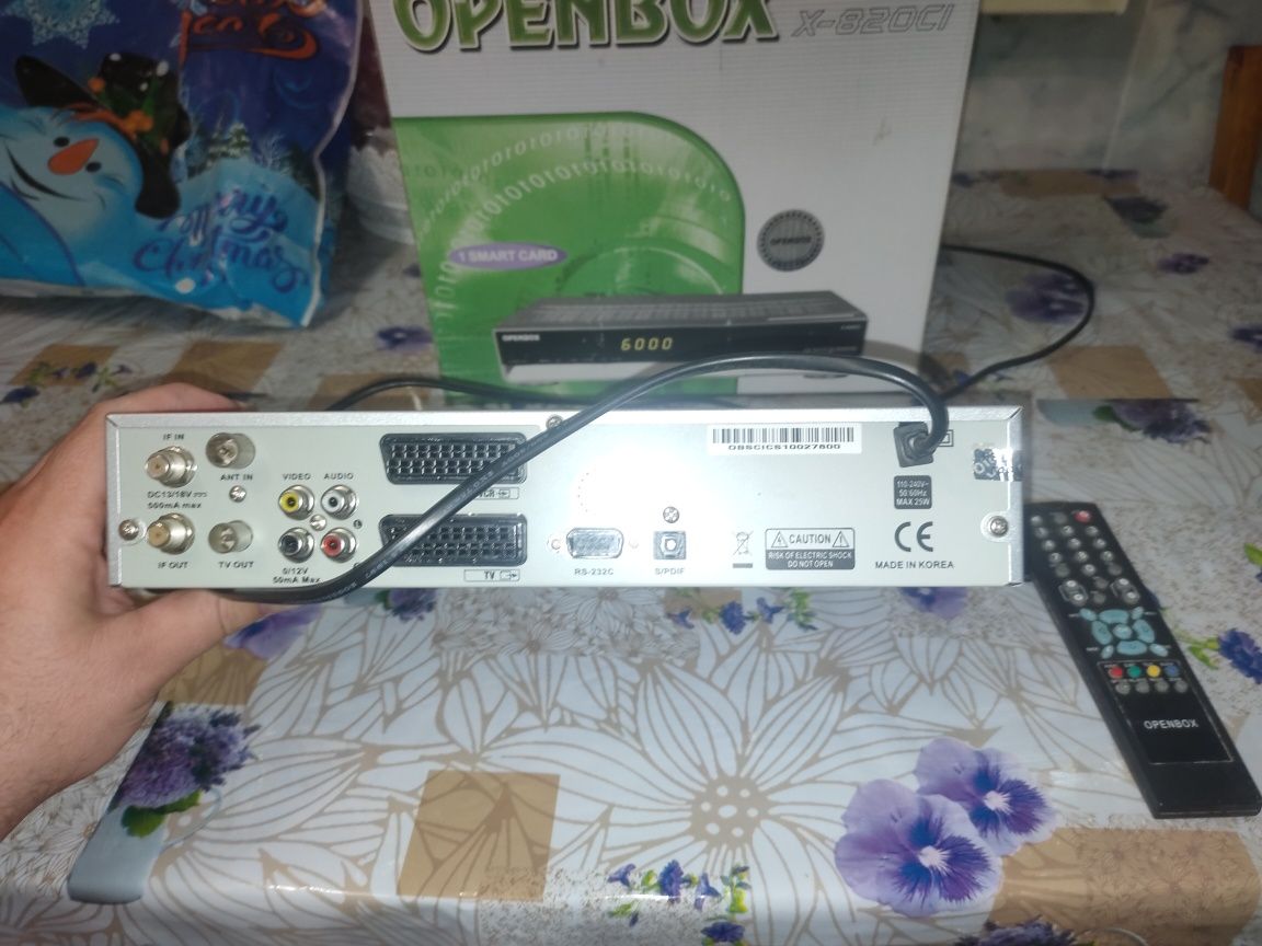 Спутниковый тюнер OPENBOX  X-820CI KOREA.