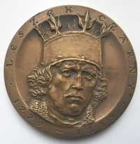 Medal  Poczet Królów Polski Leszek Czarny proj Jerzy Jarnuszkiewicz