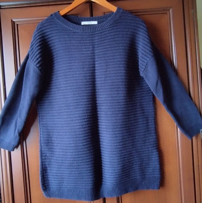Свитер-туника синий р.50-52