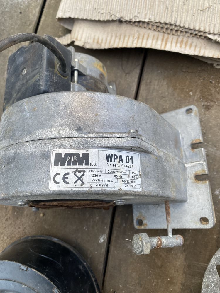 Wentylator do pieca dmuchawa mm plus wpa 01 wpa 120 rv 12ekr  wbs-5a