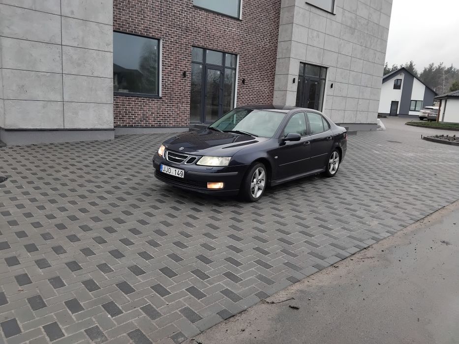 Saab 9-3 2.2 tid 2004 г.в. На полном ходу.