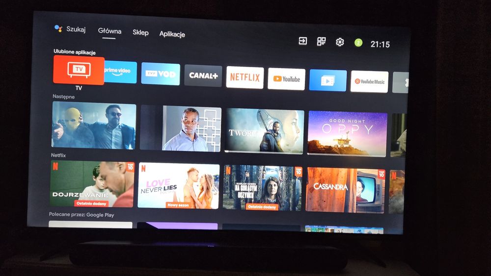 Telewizor 4K 55cali tcl 55P615