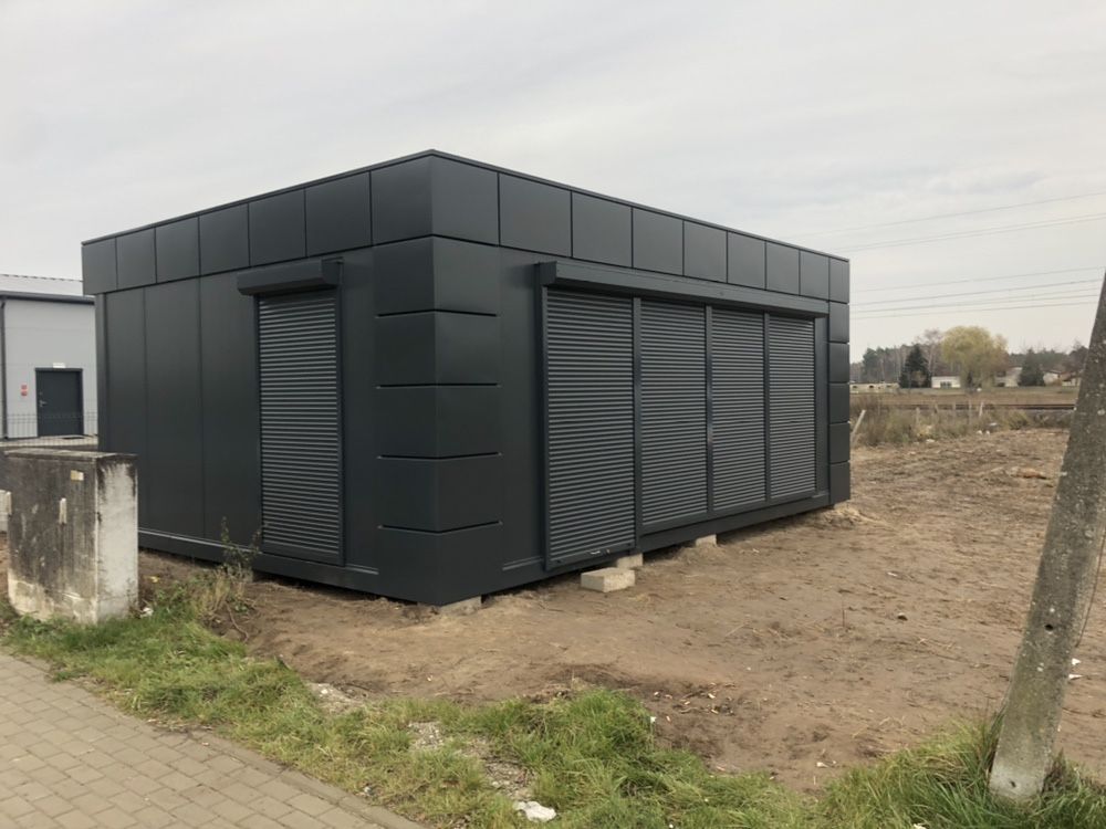 Pawilon 6x5 30m2, kontener, biuro, handlowy, gastronomiczny, sklep