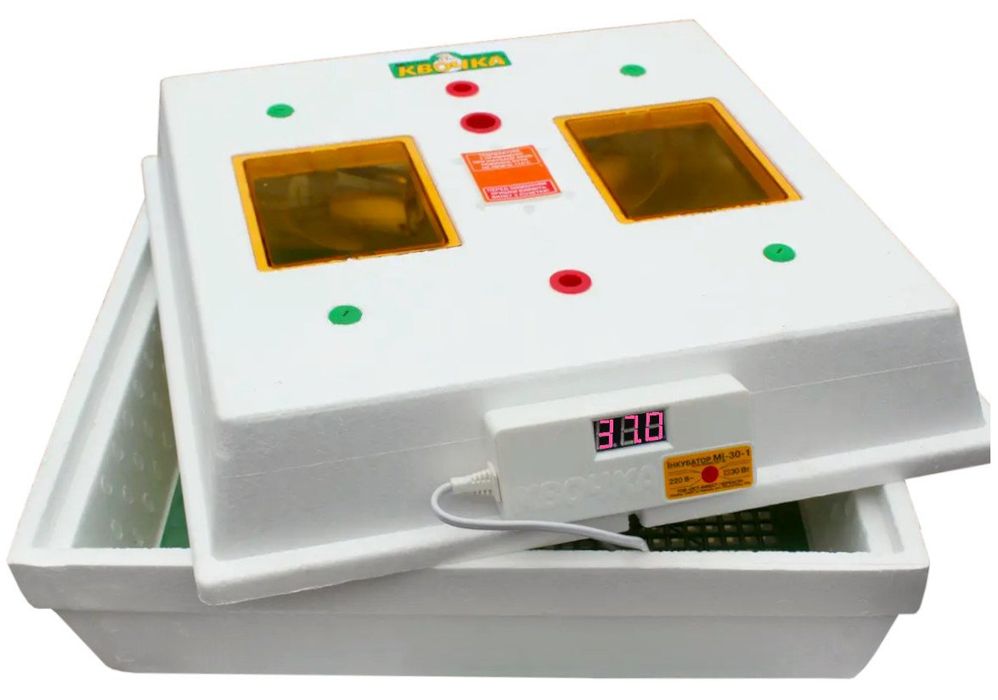 99% виводка інкубатор КВОЧКА МИ-30-1 инкубатор