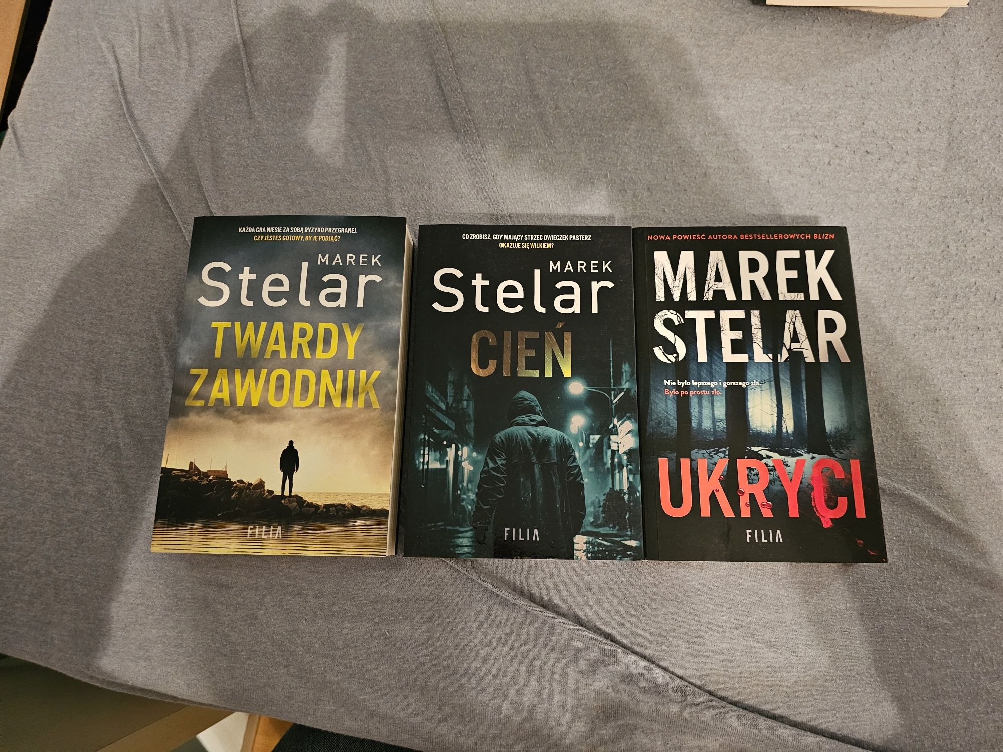 Marek Stelar.  3 książki