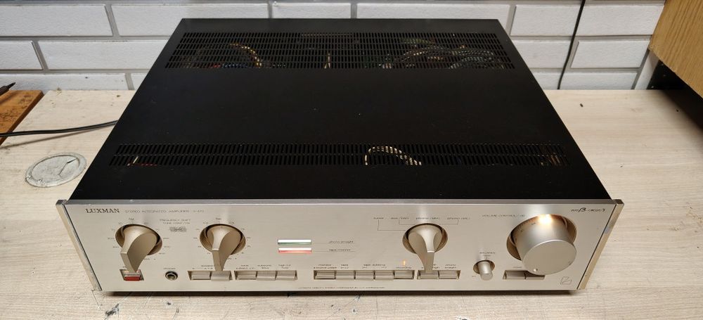 Wzmacniacz LUXMAN L-410 DouB. Hi-fi stereo PreAmp
