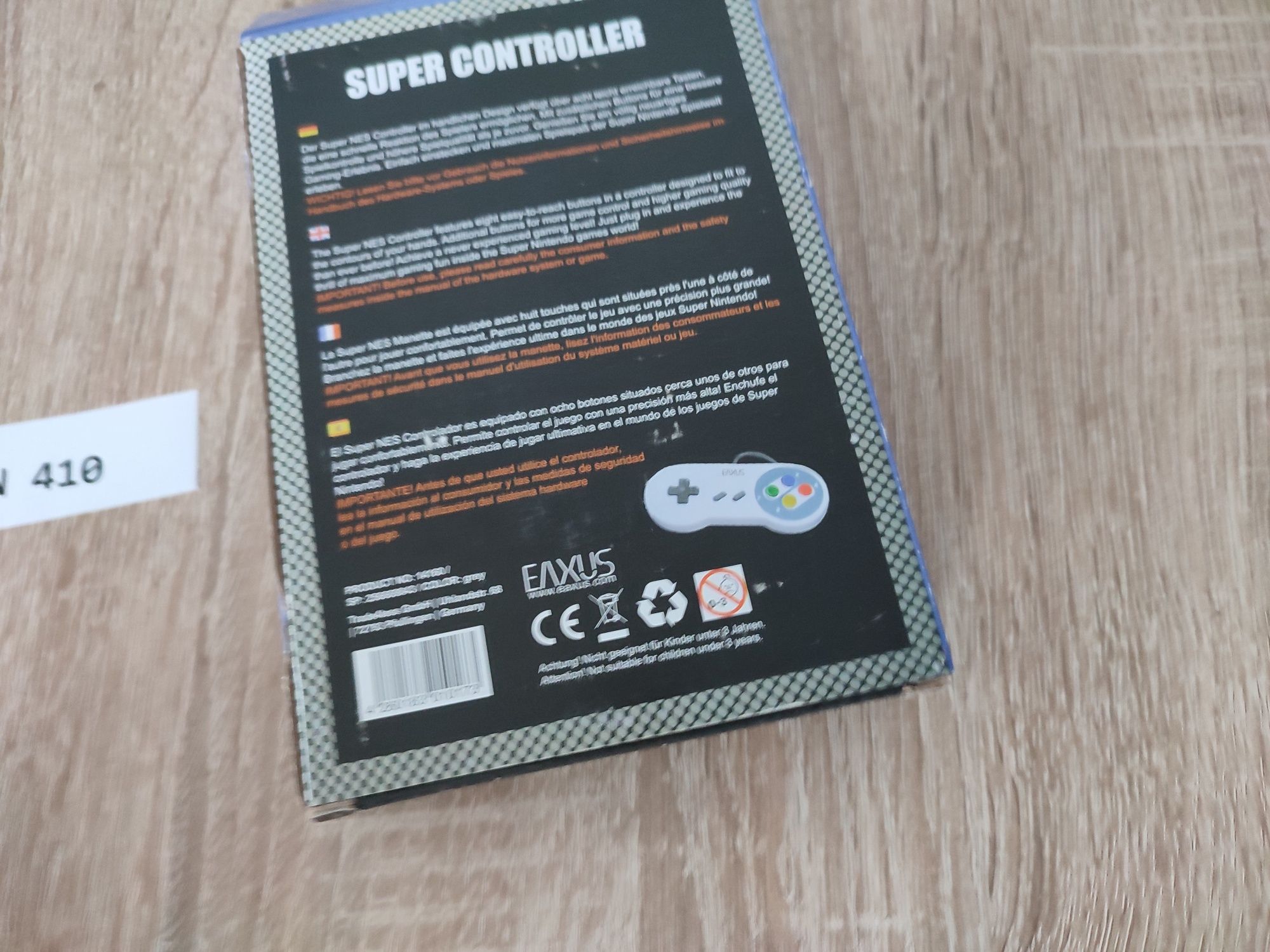 Super Controller Eaxus do Nintendo SNES